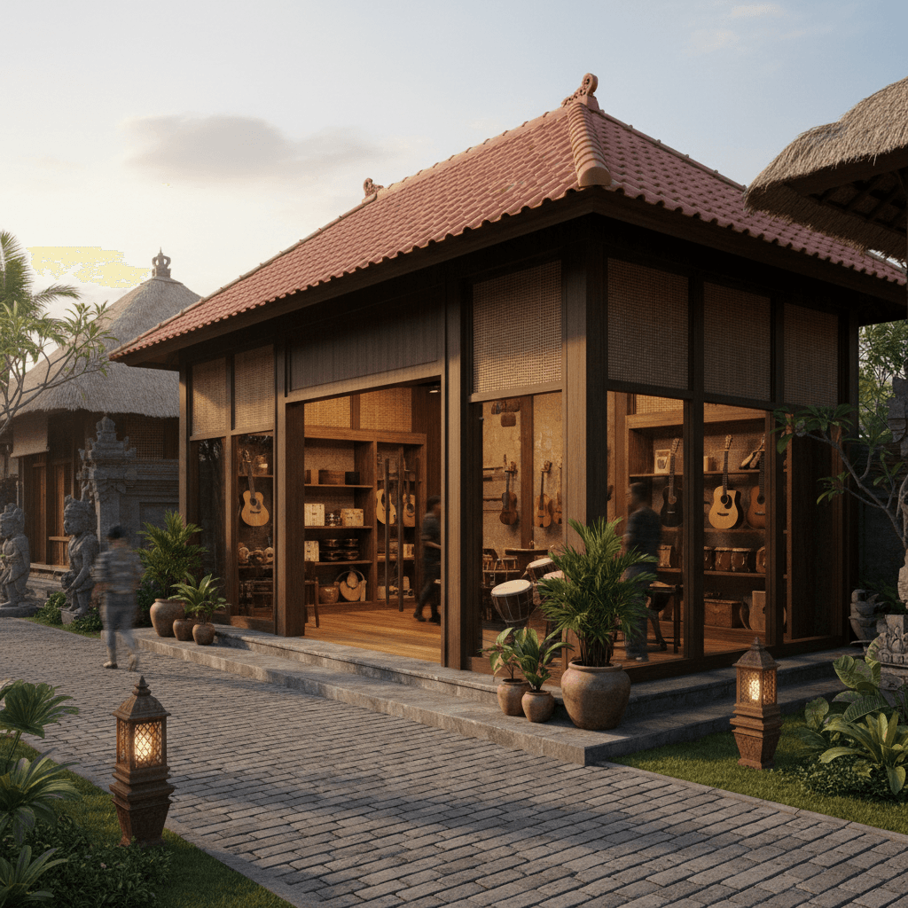 Exterior of OoreDQA Music House at Katara Cultural Village